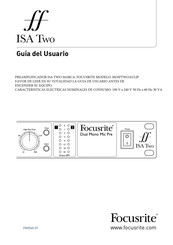 Focusrite ISA Two Guia Del Usuario