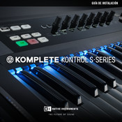 Native Instruments KOMPLETE KONTROL S25 Guia De Instalacion