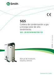 AOSmith SGS 60 Manual De Instalación, Usuario Y Servicio