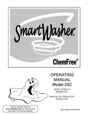 Chemfree SmartWasher 25C Manual De Operación