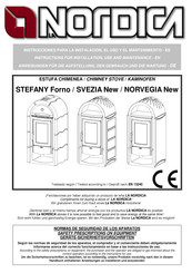 Nordica SVEZIA New Instrucciones Para La Instalación, El Uso Y El Mantenimiento