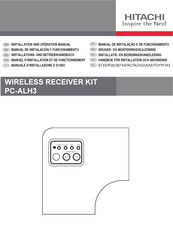 Hitachi PC-ALH3 Manual De Instalación Y Funcionamiento