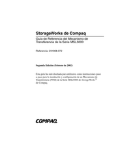 Compaq StorageWorks MSL5026 Guía De Referencia