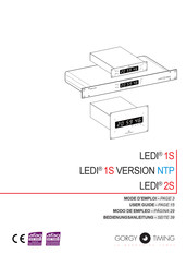 Gorgy Timing LEDI 1S NTP Modo De Empleo