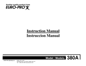 EURO-PRO 380A Manual Del Usuario