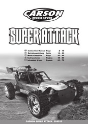 Carson SUPER ATTACK 304010 Manual De Instrucciones