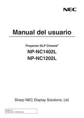 NEC NP-NC1202L Manual Del Usuario