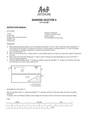 AF Switzerland DIAMOND SELECTOR II Instrucciones