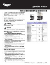 Vollrath VBBC1-37-A Manual Del Usuario