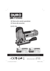 DURO PRO D-PS 750 Manual De Instrucciones