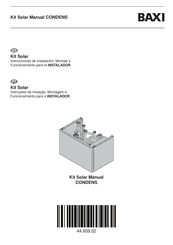 Baxi CONDENS Instrucciones De Instalación, Montaje Y Funcionamiento
