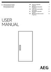 AEG RKE64021DW Manual De Instrucciones