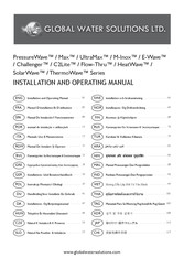 Global Water Flow-Thru Serie Manual De Instalación Y Funcionamiento