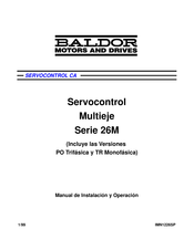 Baldor SD26M2A02-TR Manual De Instalación Y Operación