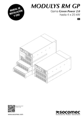 socomec MODULYS RM GP Serie Manual De Instrucciones