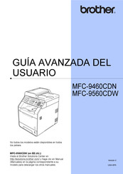 Brother MFC-9560CDW Guía Avanzada Del Usuario