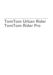 TomTom Rider Pro Manual De Instrucciones