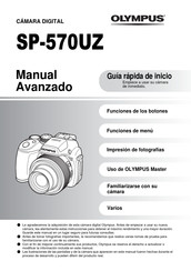 Olympus SP-570UZ Guía Rápida De Inicio