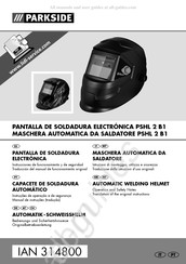 Parkside PSHL2 B1 Instrucciones De Funcionamiento Y De Seguridad