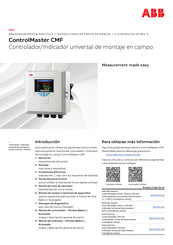 ABB ControlMaster CMF Instrucciónes De Puesta En Marcha