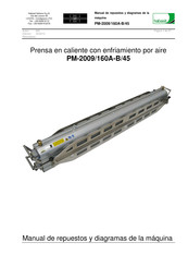 Habasit PM-2009/160A-B/45 Manual De Repuestos Y Diagramas De La Máquina