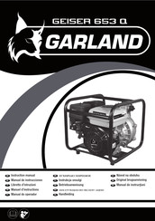 Garland GEISER 653 Q Manual De Instrucciones