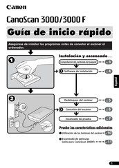 Canon CanoScan 3000F Guia De Inicio Rapido