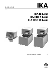 IKA HBC 10 basic Instrucciones De Manejo