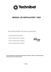 Technibel MAFX246R5I Manual De Instalacion Y Uso