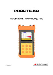 Promax PROLITE-50 Manual De Instrucciones