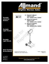 Allmand PORT-A-LITE POL 1250W2 Manual Del Operario