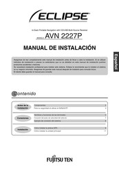 Fujitsu Ten ECLIPSE AVN2227P Manual De Instalación