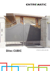 entrematic CUBIC Serie Manual De Usuario