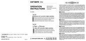 Petmate CAT MATE Elite Instrucciones De Operación