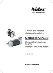Nidec Leroy-Somer Unimotor FM Seguridad Y Instalación