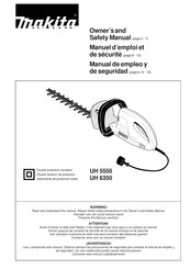 Makita UH 5550 Manual De Empleo Y De Seguridad