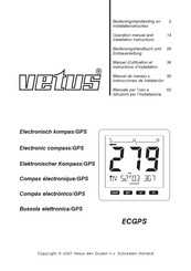 Vetus ECGPS Manual De Manejo Y Instrucciones De Instalación