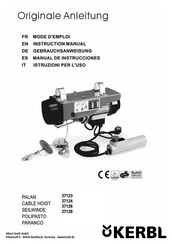 Kerbl 37128 Manual De Instrucciones