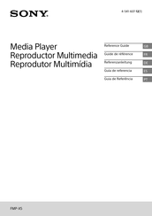 Sony FMP-X5 Guía De Referencia