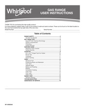 Whirlpool W11256524A Instrucciones Para El Usuario