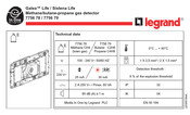 LEGRAND Galea Life Serie Manual Del Usuario