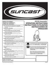 Suncast Hosemobile HRC200 Instrucciones De Operación