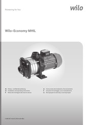 Wilo Economy MHIL 100 Instrucciones De Instalación Y Funcionamiento