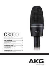 Harman AKG C3000 Modo De Empleo