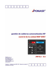 Ponast RKP 12157 Manual Del Usuario