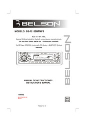 Belson BS-12150BTMP3 Manual De Instrucciones