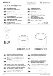 Zumtobel ARCOS ZF Serie Instrucciones De Montaje