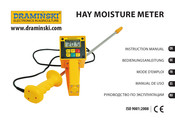 DRAMINSKI MOISTURE METER Manual De Uso