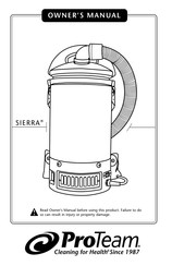 ProTeam SIERRA El Manual Del Propietario