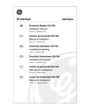 Aritech CS1700 Manual De Instalación